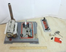 Vintage Wilesco D16 Steam Engine Boiler Etc w/ Instructions Germany !
