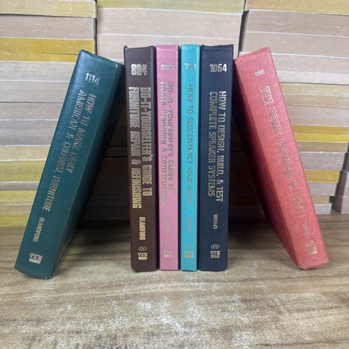 Family handyman diy book lot - family,