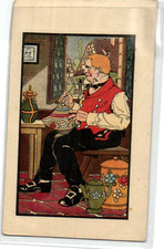 POSTCARD ADVERTISING  - Tabac d'Alsace - Artist Drawn (2)