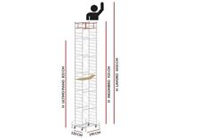 Échafaudage en acier M5 LUX