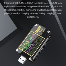 Testeur USB métal et