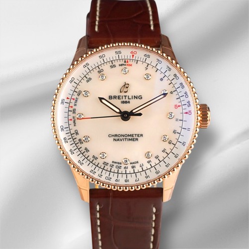 Breitling 36mm navitimer - breitling, or
