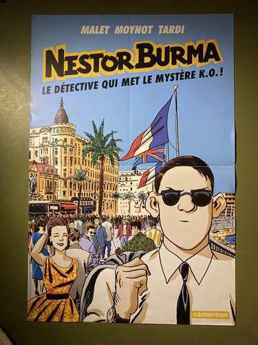 Affiche nestor burma - burma, malet