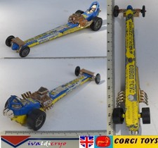 quartermaster dragster radio luxembourg bleu corgi toys 162 whizzwheels 1/43