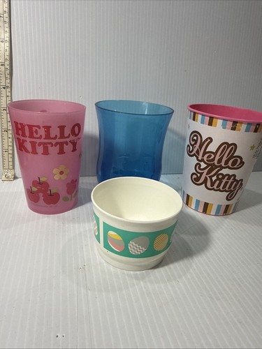 Vintage collectible cups hello - collectible,