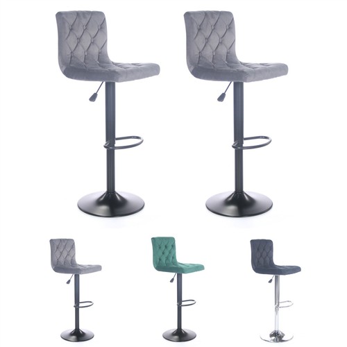 Velours barre tabourets - 2,