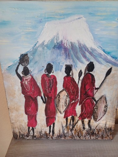Tableau africain - tableau,