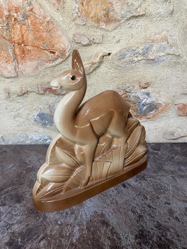 Sculpture lama charles - sculpture,