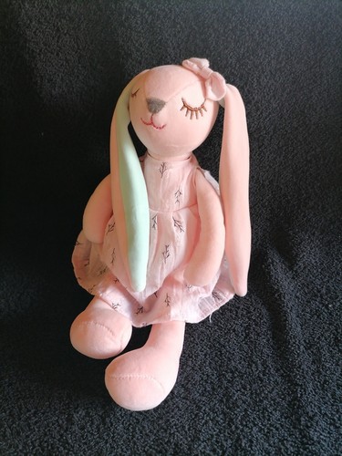 Doudou peluche lapin - , rose