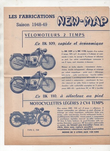 Vieux papiers - (moto),