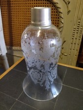 Baccarat photophore signé