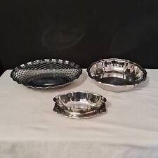 1 stainless steel dish, 1 sauce pan and openwork basket