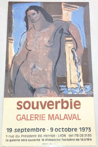 Affiche exposition vintage - affiche,