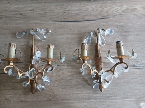 Paire appliques louis - d’appliques,