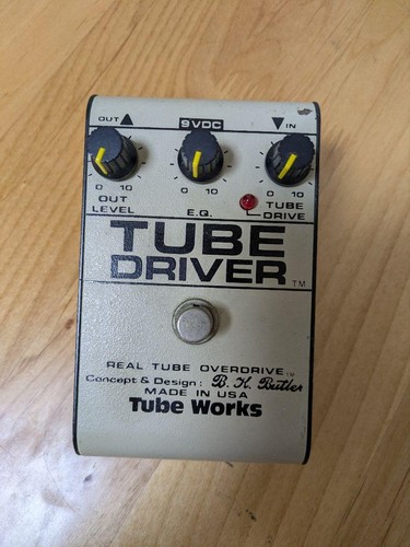 Pédale effet tube works - tube,