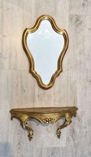 Ensemble miroir baroque et