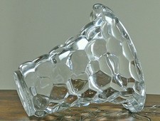ANCIEN VASE EN VERRE CRISTAL
