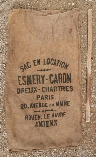 Sac toile jute - sac, caron