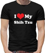 Amour Shih Tzu T-Shirt - Chien - - Chiot - Animal de Compagnie Propriétaire -