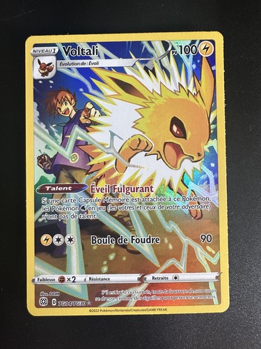 Carte pokémon voltali - carte,