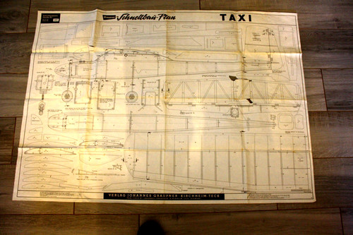 Plan avion radio - radio, commandé