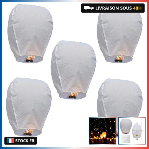 Lot lanternes chinoises - 5,