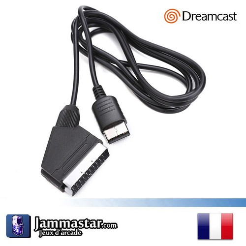 Câble vidéo rgb pour sega - vidéo,