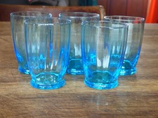 lot de 5 verres soufflés