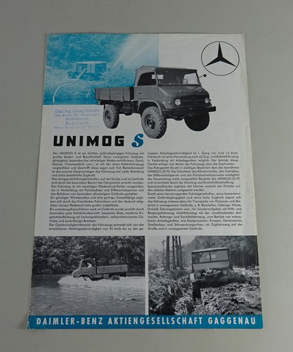 Brochure mercedes benz unimog - mercedes-benz,