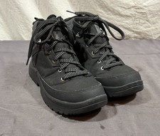 Decathlon Quechua Waterproof Insulated Black Nylon Hiking Boots US Men's 10