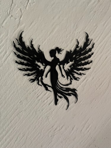 Décoration murale ange ailes - murale,