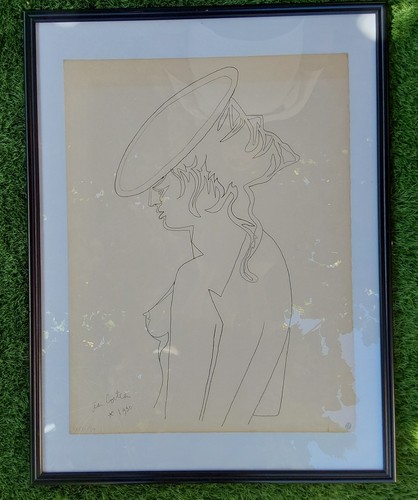 Jean cocteau lithographie - jean,