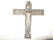 Ancien PENDENTIF CROIX  christ