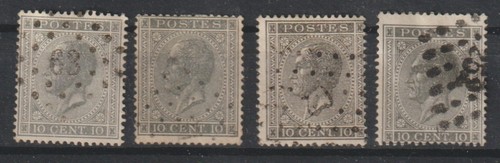 Belgium 1865 cob 17a - -,