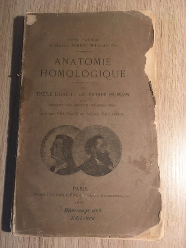 Péladan anatomie homologique - anatomie,