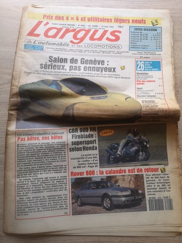 Argus 1992 salon - du, 12/03/1992;