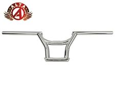 ALTA Bicycle BMX Style Handle Bar Curved Chrome 28" Wide Handlebar Clamp 22.2mm