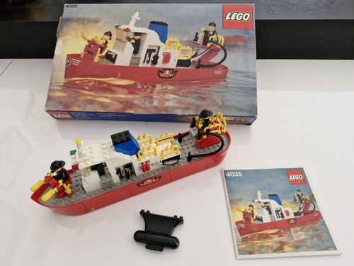 Lego 4025 bateau pompiers - 4025,