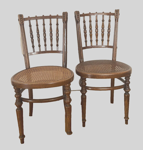 Paire chaises bistrot - chaises,