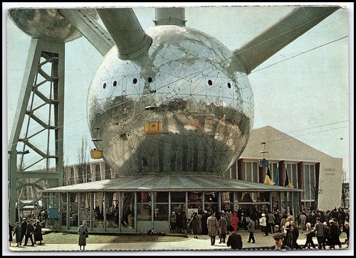 Carte postale vintage 1958