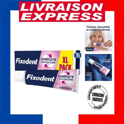 Fixodent crème adhésive - fixodent, pour