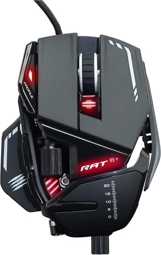 Rat souris gamer filaire - 8+,
