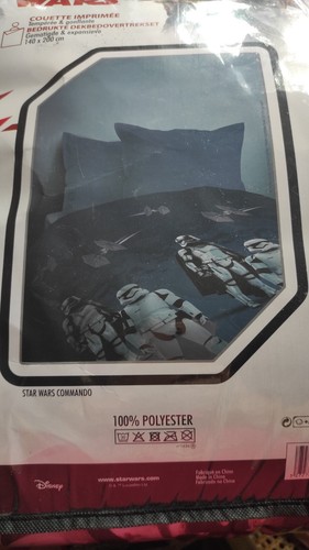 Couette imprimée star wars - star,