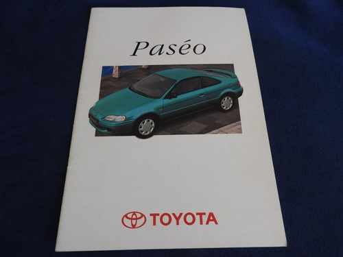 Catalogue toyota paseo - catalogue,