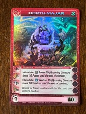 Chaotic BORTH-MAJAR #30/232 Dawn of Perim 1st Edition Super Rare NRMT LP