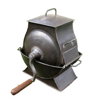 Baratte à Beurre Vers 1900. Art Populaire