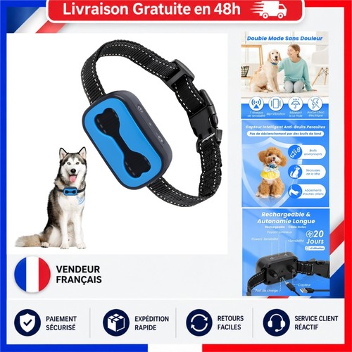 Collier anti aboiement chien - collier,