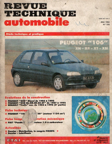 Revue technique automobile - technique,
