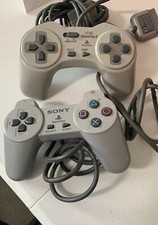 2 PS Gamepad 8 P-100 Performance Controller Grey For PlayStation 1 2