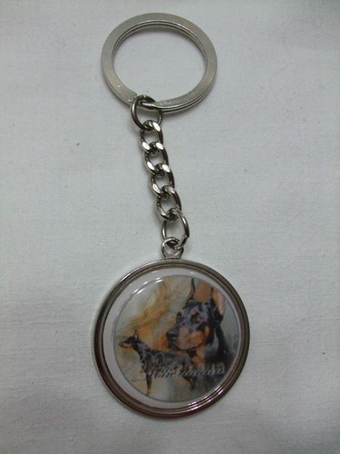 Porte clés métal chien - métal,